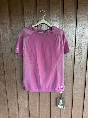 NWT Women’s Pearl Izumi Mauve Short Sleeve Performance Tee